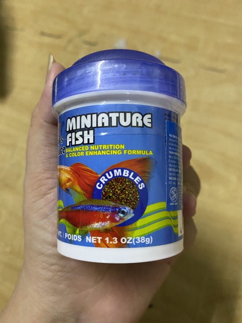 CÁM CÁ NEON,7 MÀU MINIATURE FISH 38gr