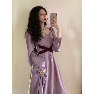 Đầm Tiểu Thư Nữ Tính Nịch Eo Tôn Dáng