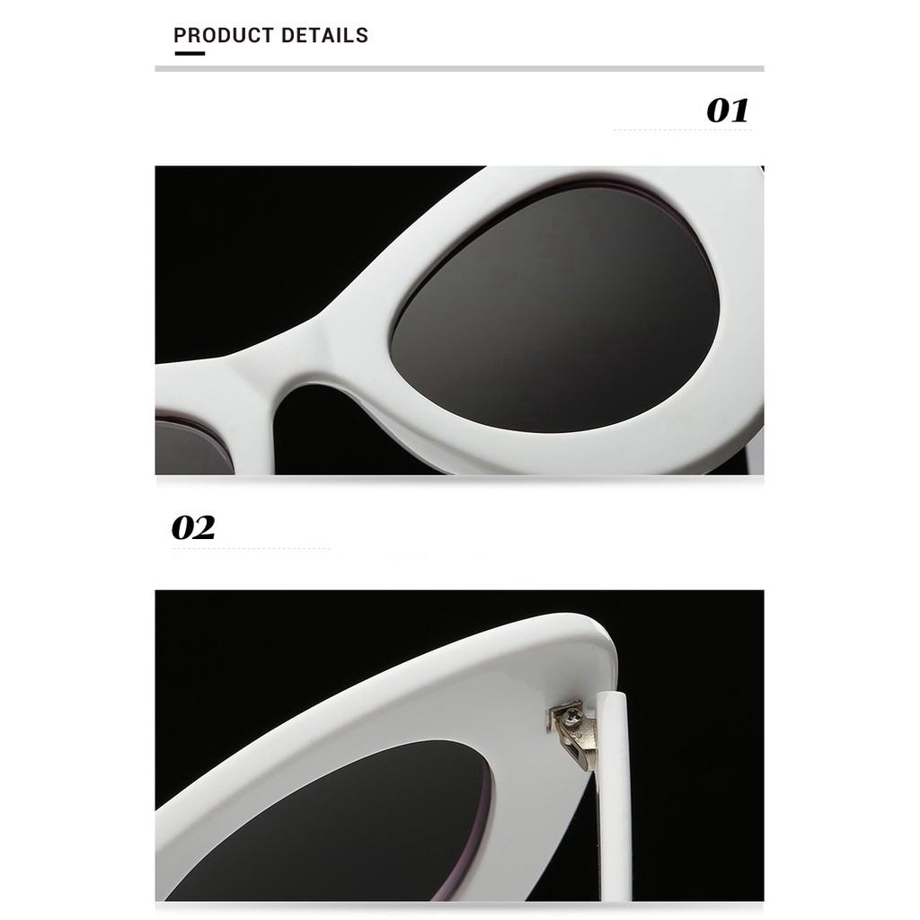 Kính mát SAMJUNE gọng mắt mèo thời trang nữ tính