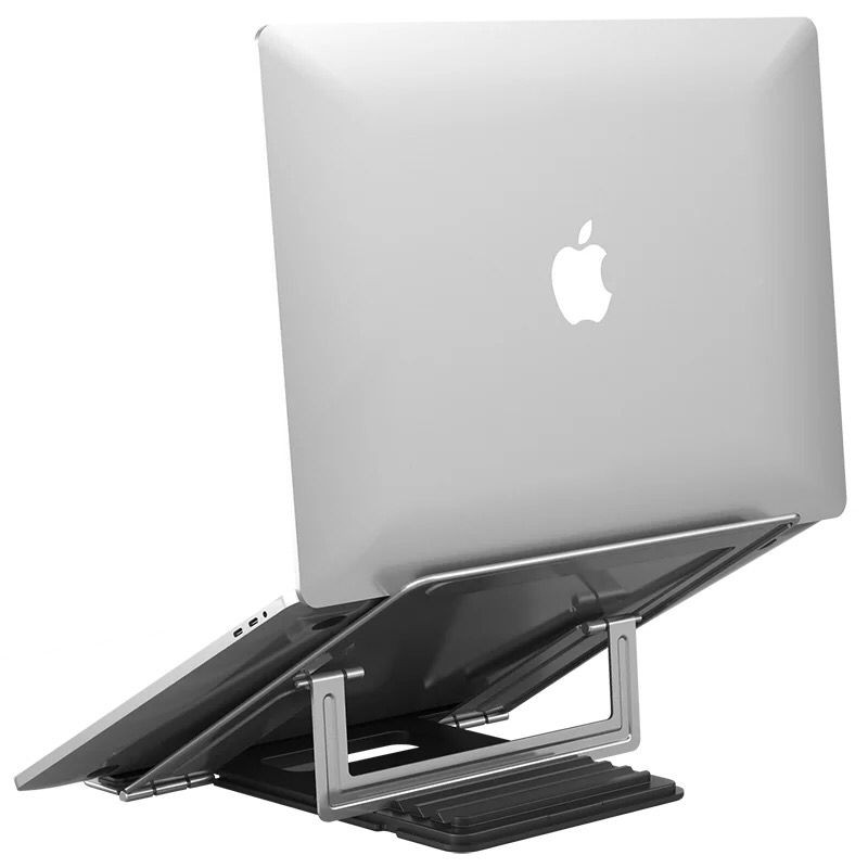 Giá Đỡ Laptop / Notebook 4 Ngăn Bằng Hợp Kim Nhôm Tản Nhiệt Độ Cao | BigBuy360 - bigbuy360.vn