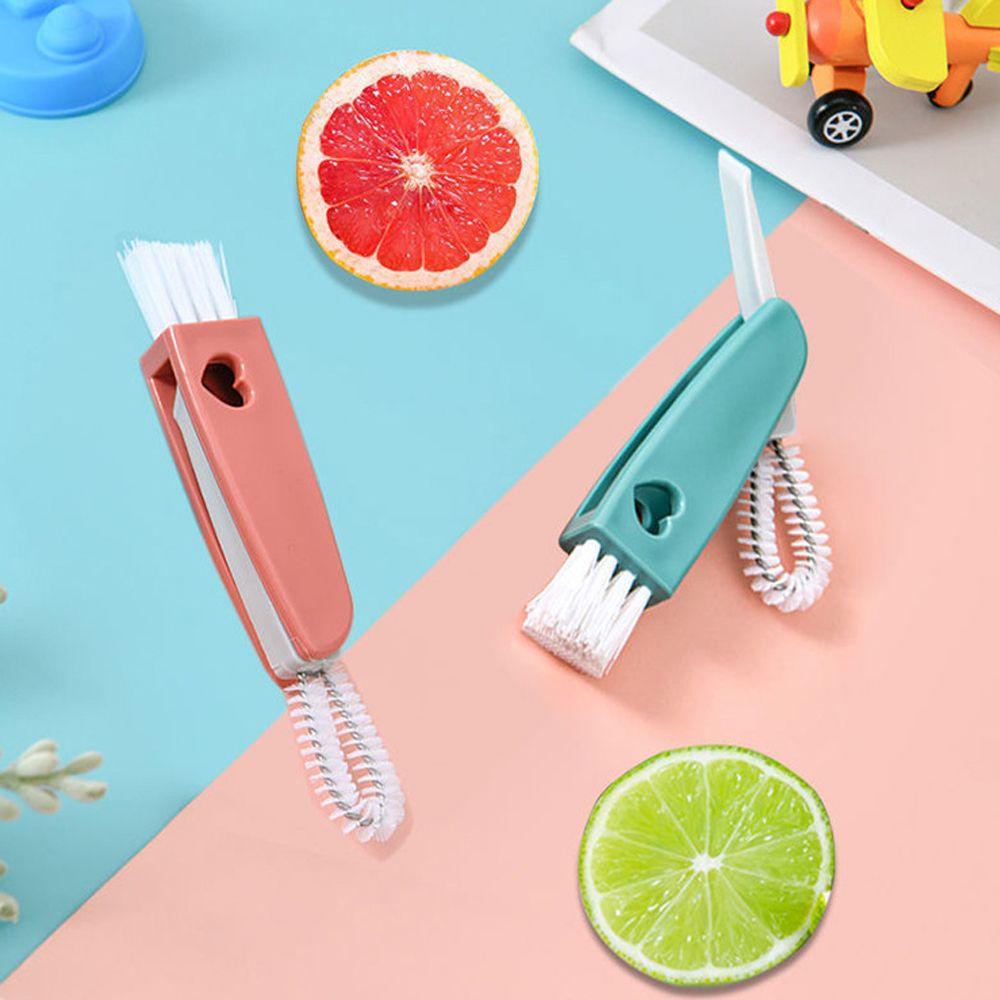 Cọ Vệ Sinh Bình Sữa Có Nắp Đậy Siêu Bền Thiết Kế Nhỏ Gọn Tiện Dụng