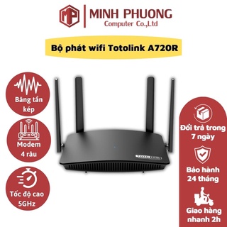 Mua Bộ phát wifi Totolink A720R - Router băng tần kép AC1200