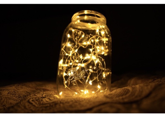 Đèn đom đóm fairylight 2 mét (xài pin)