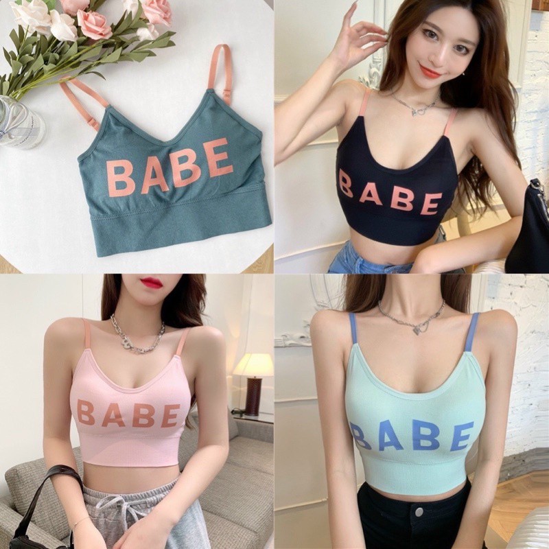Áo Bra Thể Thao, Tập Gym Yoga, Áo 2 dây BABE chất liệu thun dệt hàng Cao Cấp ANN GYM STORE | BigBuy360 - bigbuy360.vn