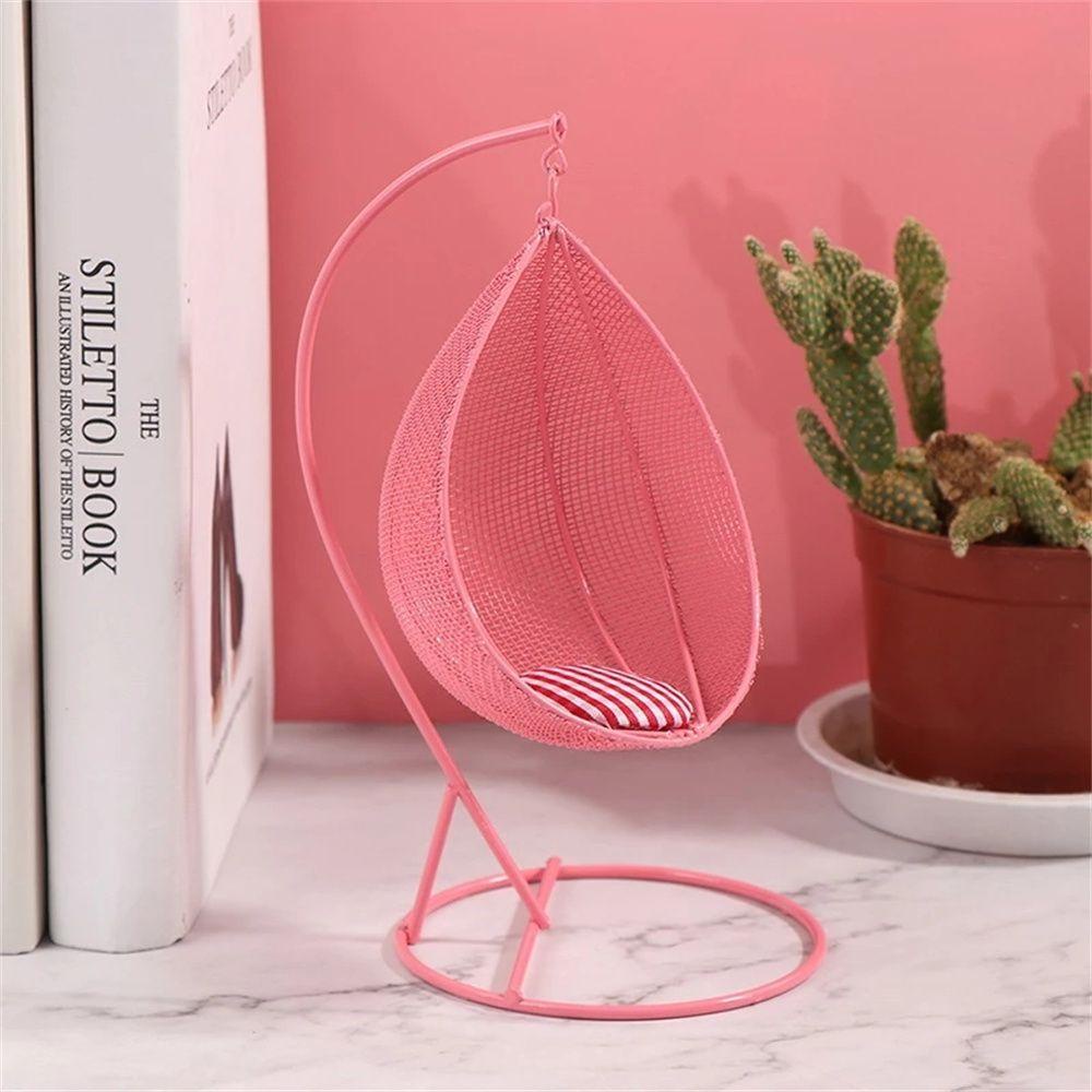 Mô Hình Ghế Xích Đu Đồ Chơi Trang Trí Nhà Búp Bê
