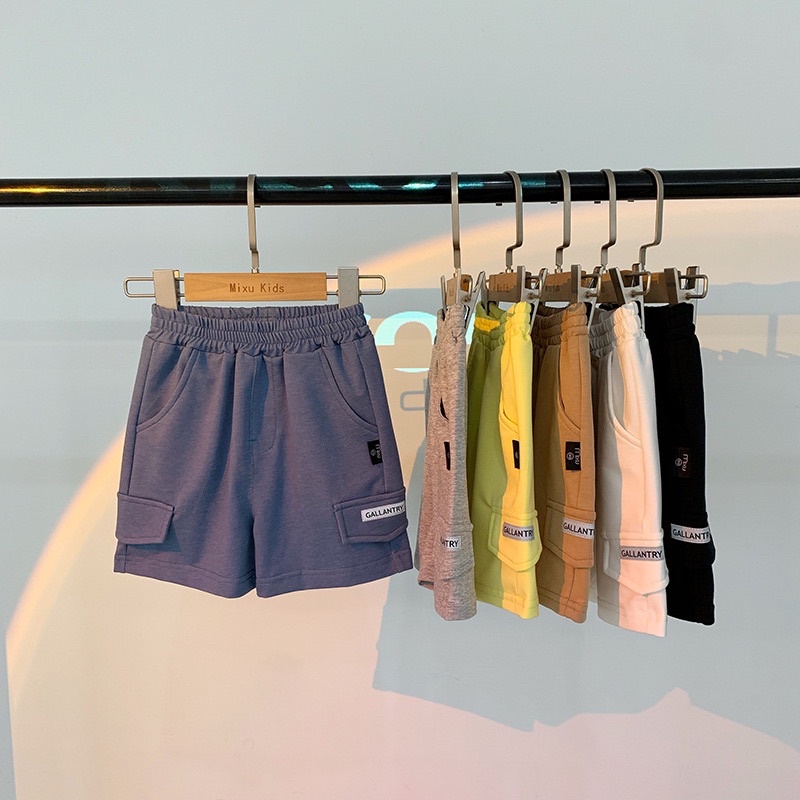 Quần đùi bé trai chất cotton Royal Kids