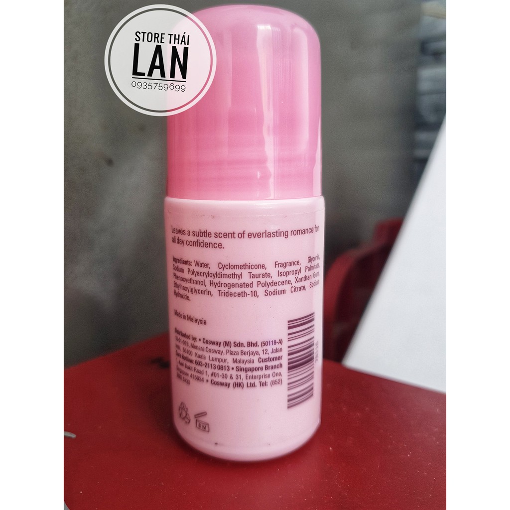 [CHÍNH HÃNG] Lăn nách hồng nước hoa RSERIES Thái Lan 50ml