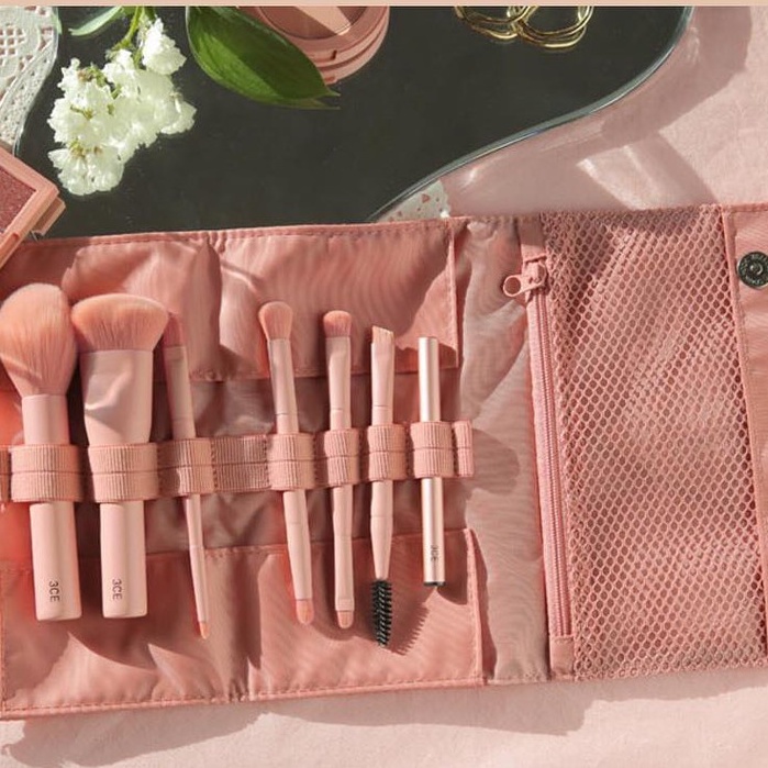 Bộ Cọ Trang Điểm 7 Món 3CE  Mini Makeup Brush Kit