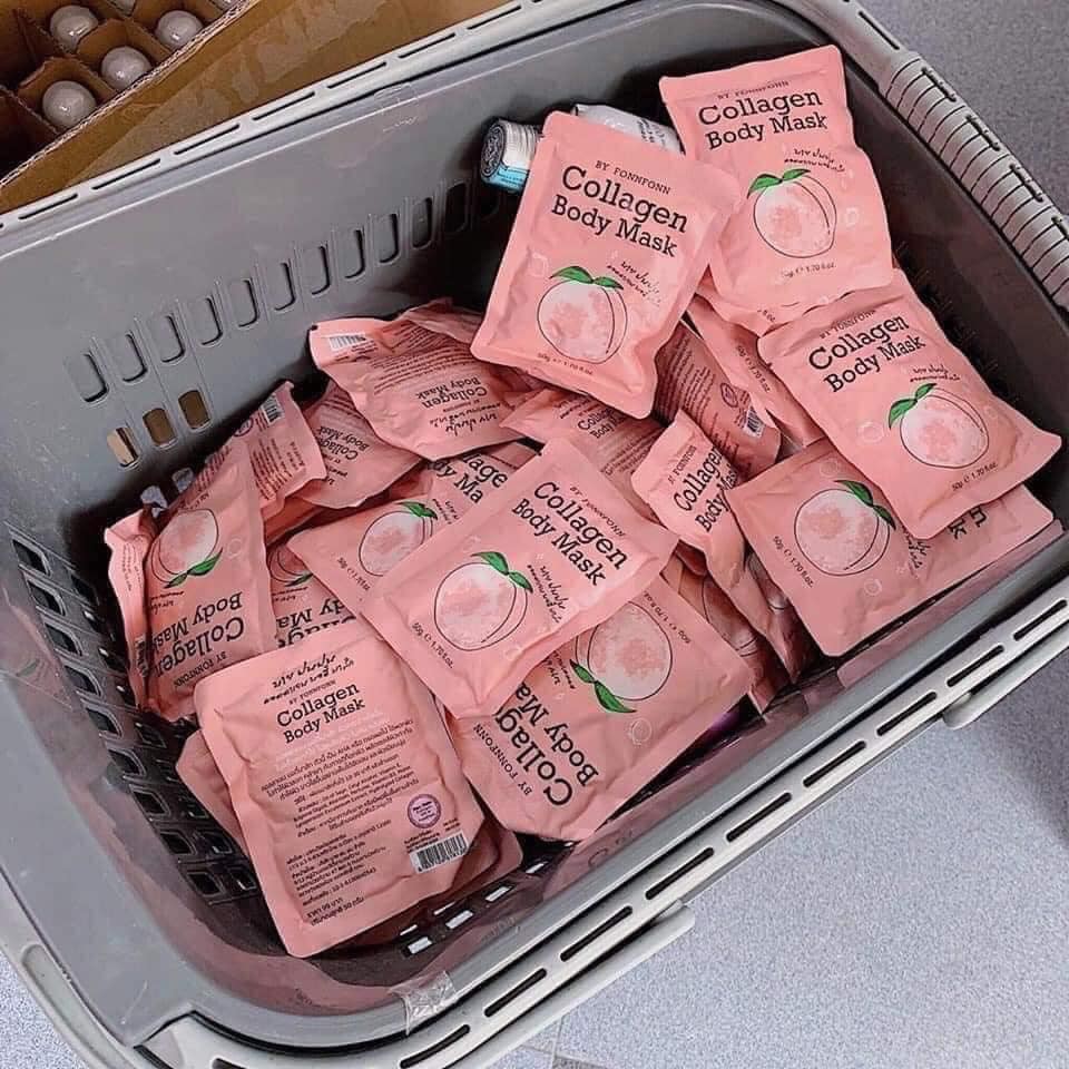 Ủ Trắng Da Body Trái Đào Thái Lan