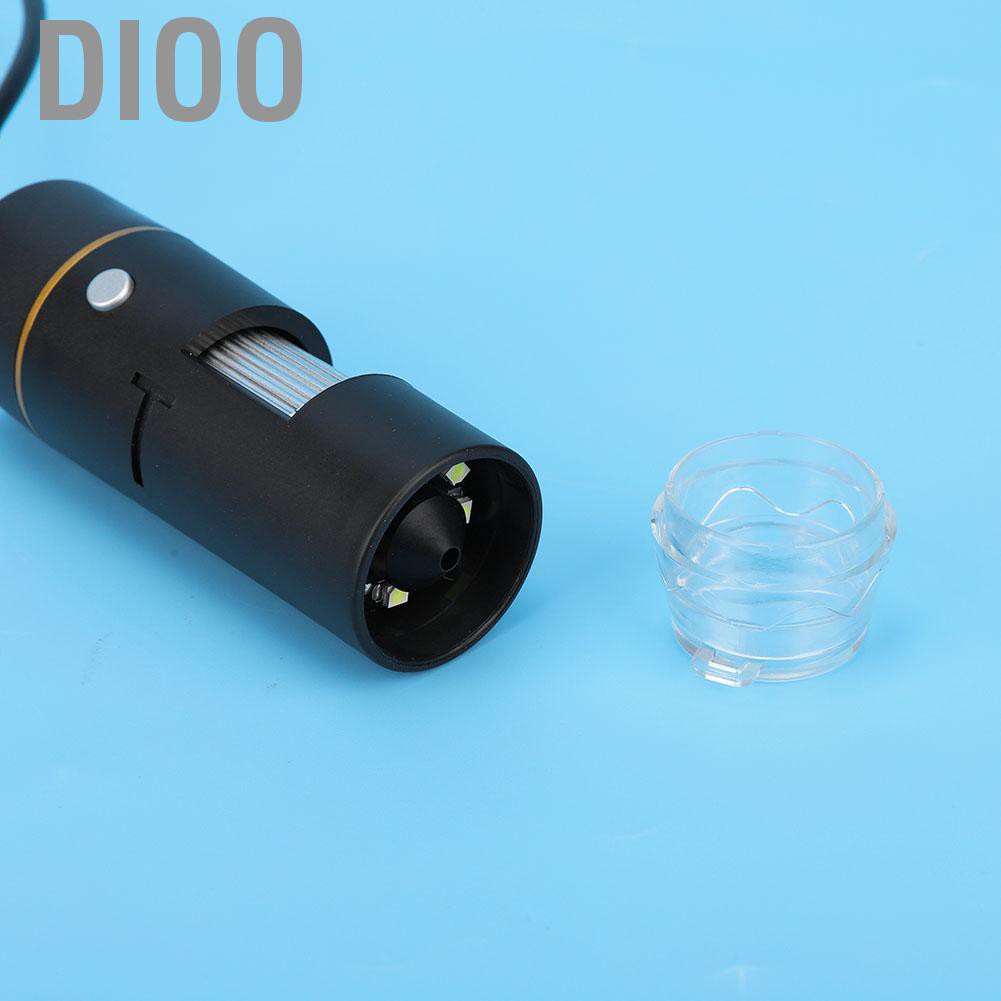 Kính Hiển Vi Dioo 300 000 Pixels Usb Hd 1000x Pcb Với 8 Đèn Led Kèm Giá Đỡ