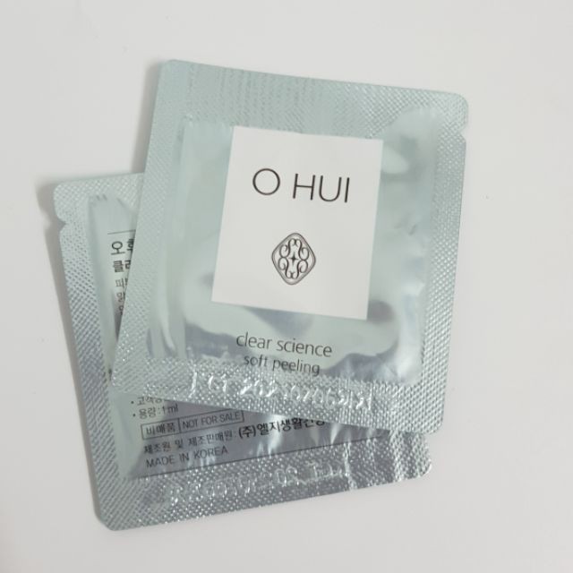 Tẩy Tế Bào Chết Làm Sáng Da Ohui Clear Science Peeling 1ml