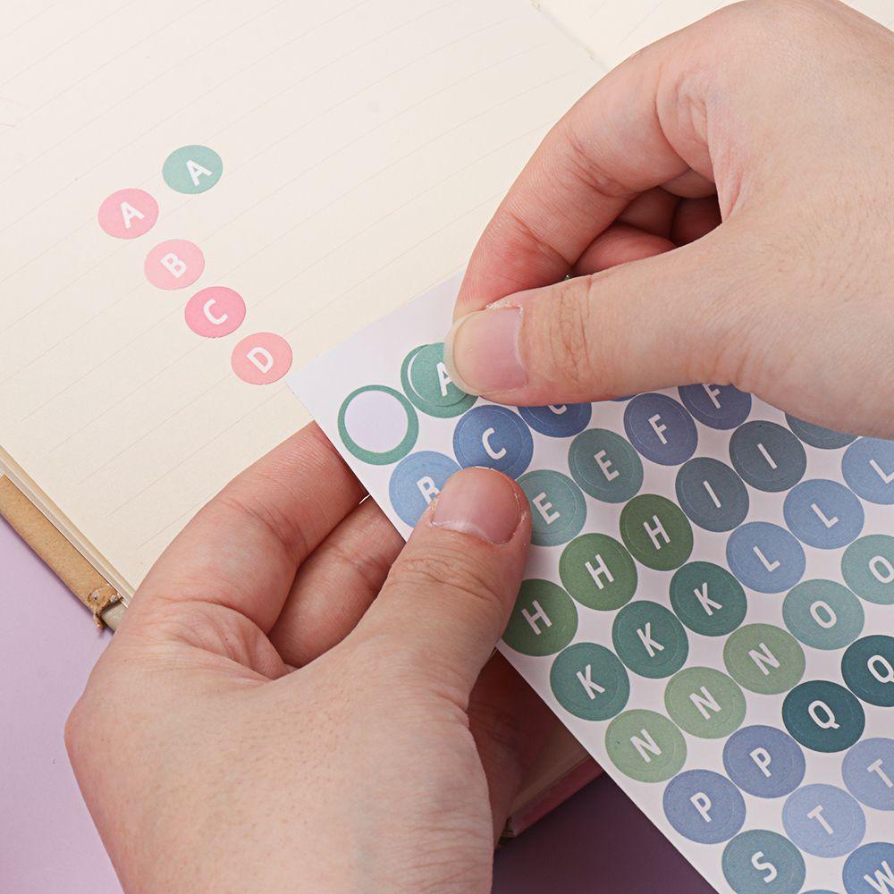 LAYOR1 Sticker Dán Trang Trí In Chữ Alphanumeric