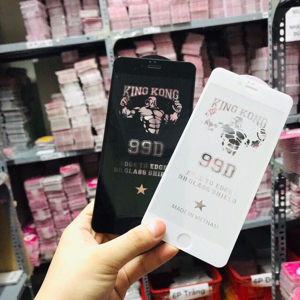 kính cường lực KingKong 99D loại tốt cho iphone 6 6plus 7/8 7/8plus X XR XSmax 11 11pro 11promax 12(
