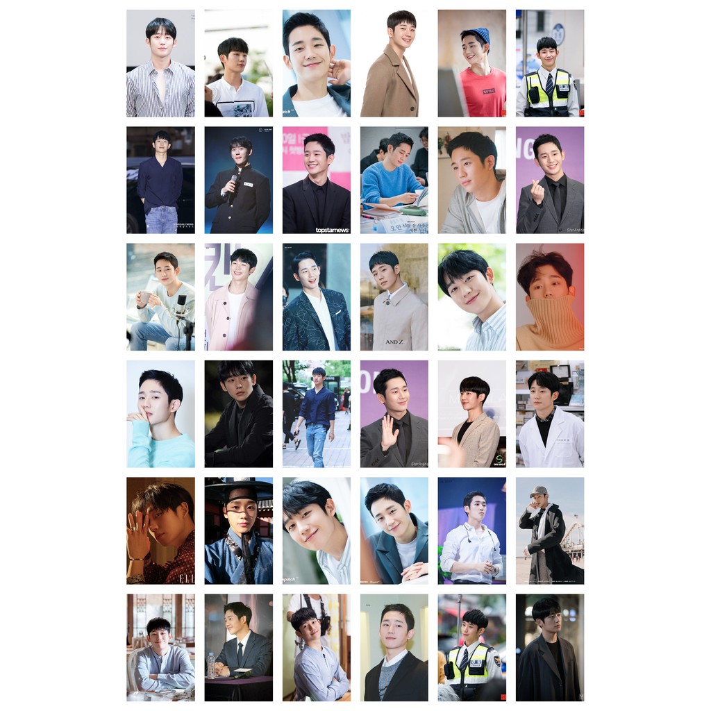 Lomo card 54 ảnh JUNG HAE IN