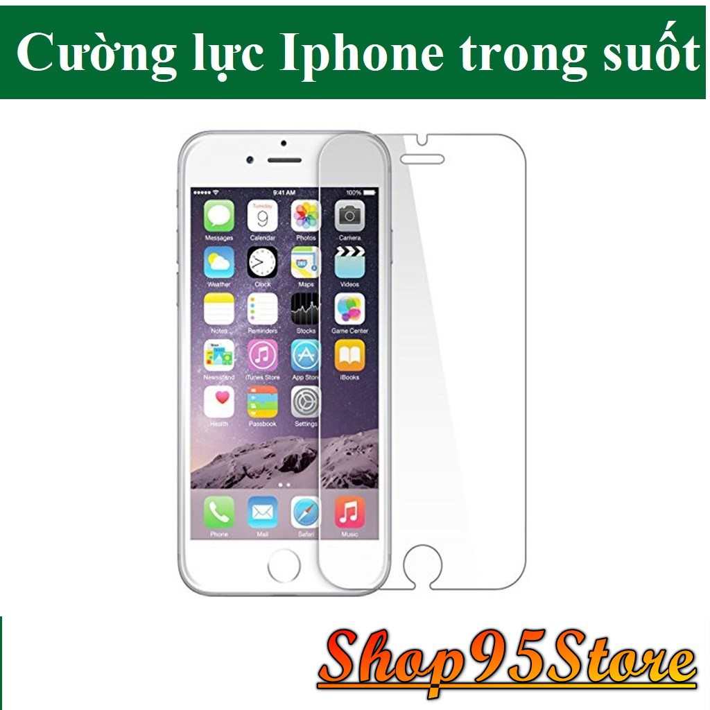 [iPhone] Cường lực iphone 2.5D mài vát cạnh iphone 5 / 6 / 6s  /7 / 7plus / 8 / 8plus / iphone X / XS/ 11 / 11 PRO...