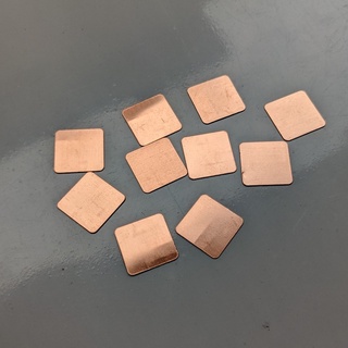 Miếng tản nhiệt bằng đồng 15x15x0.3mm