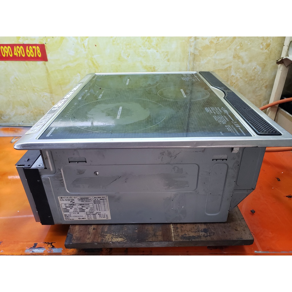 Bếp từ nội địa Nhật Mitsubishi CS-G323B 0051526 2,5KW +2,5KW - Bh 1 tháng - giá 4 triệu .BH 1 đổi 1