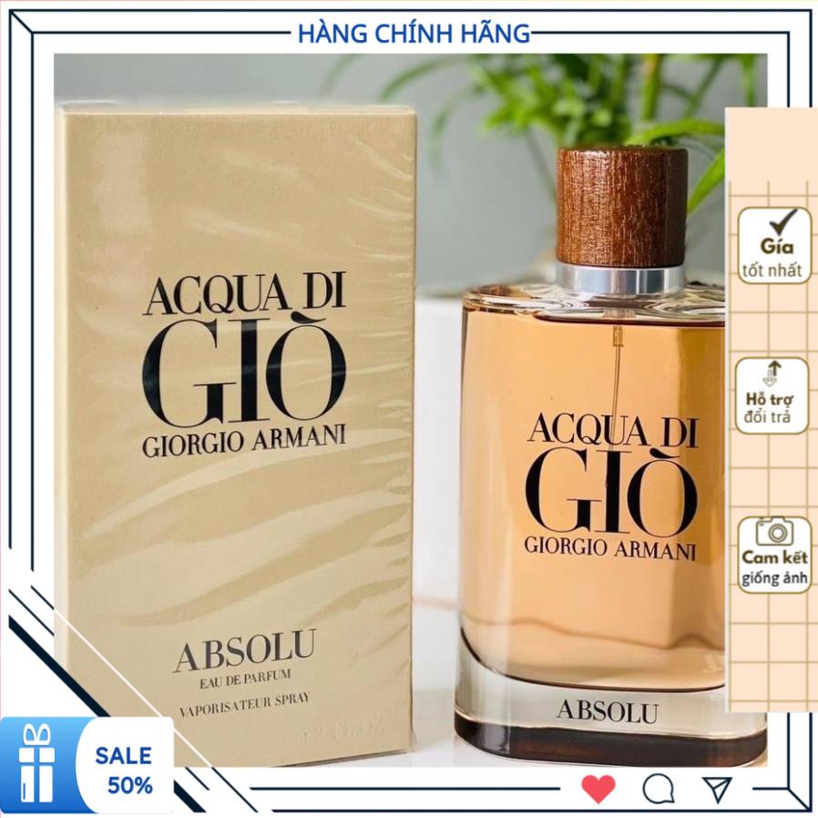 Nước Hoa Aquadi Giò Absolu Dung Tích 100ml lưu hương lâu - Dầu thơm Giò Nâu lưu hương lâu Nam tính lịch lãm - LILY