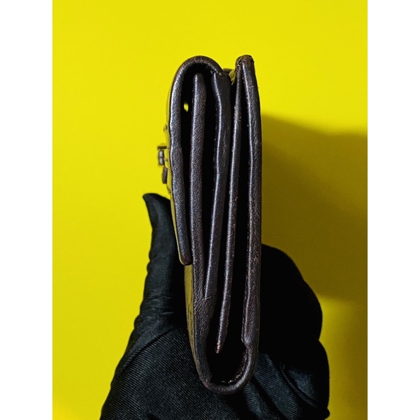 Ví dài da nâu Gucci hàng lướt còn rất đẹp