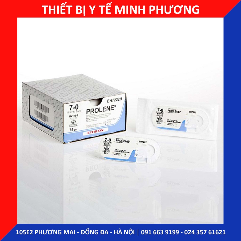 Bán lẻ chỉ khâu phẫu thuật không tiêu vô trùng ETHICON PROLENE các số