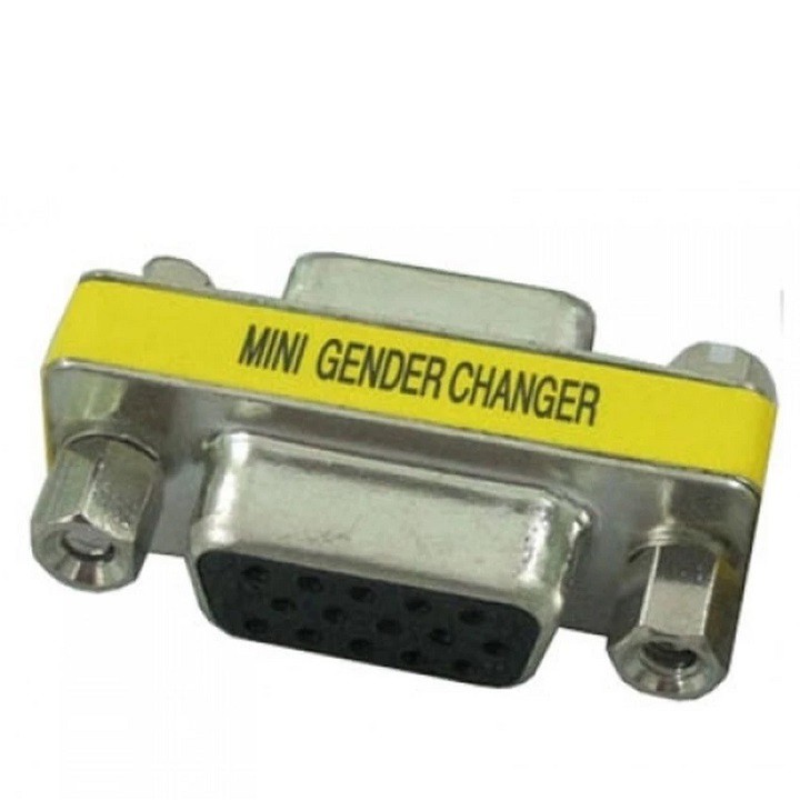 Đầu nối VGA - Khớp nối VGA (Nối 2 dây Vga lại với nhau)