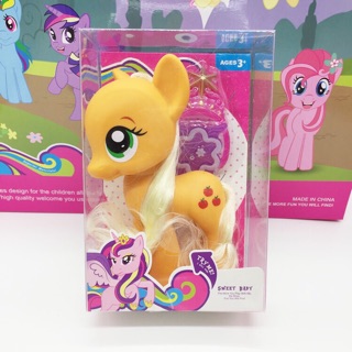 mô hình ngựa pony niều màu siêu xinh - Pony Hoạt Hình Phát Đèn Và Âm Thanh Cho Bé