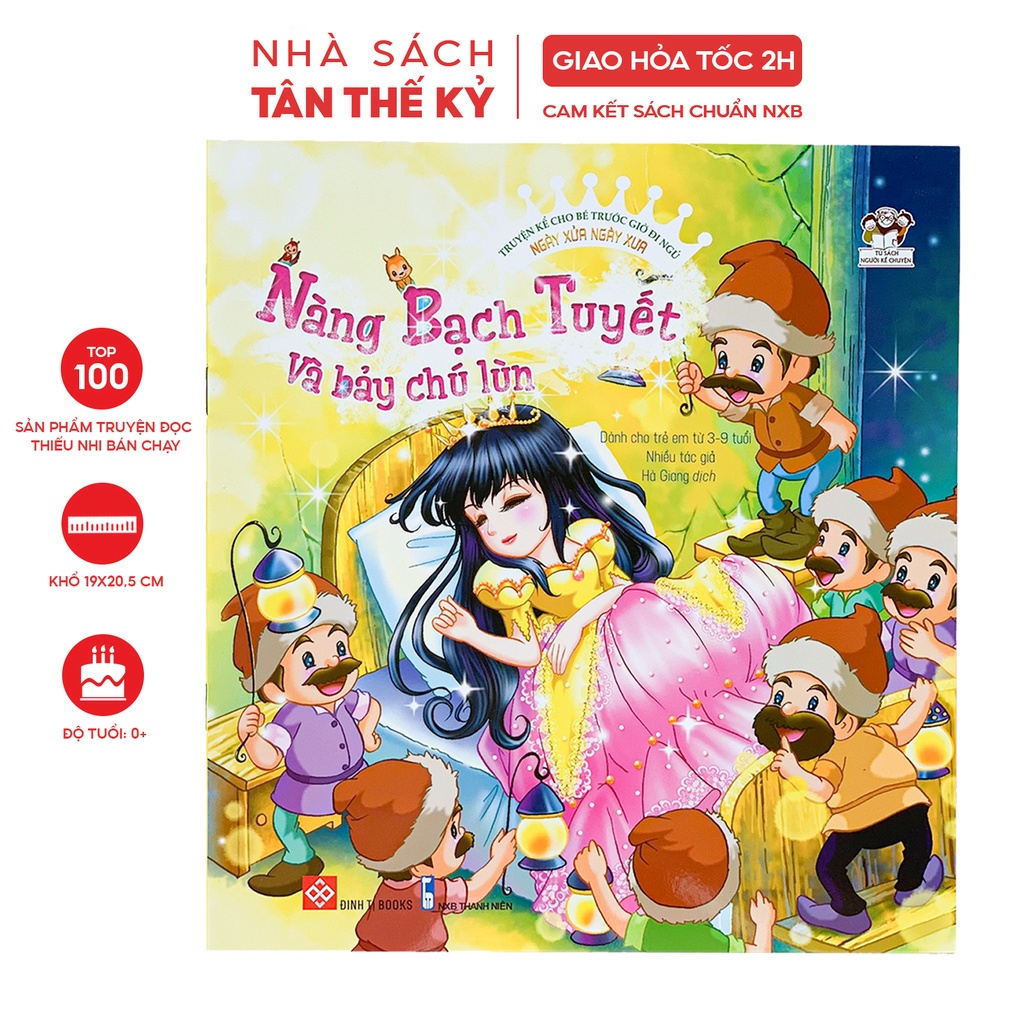 Sách - Truyện kể trước giờ đi ngủ Ngày xửa ngày xưa nuôi dưỡng tâm hồn trẻ