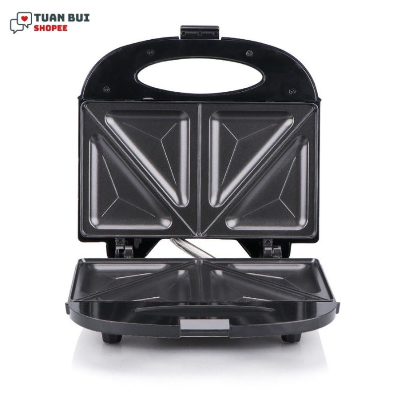 Máy làm bánh Haeger HG-201 làm bánh hotdog công suất 750W, máy nướng bánh mì hotdog