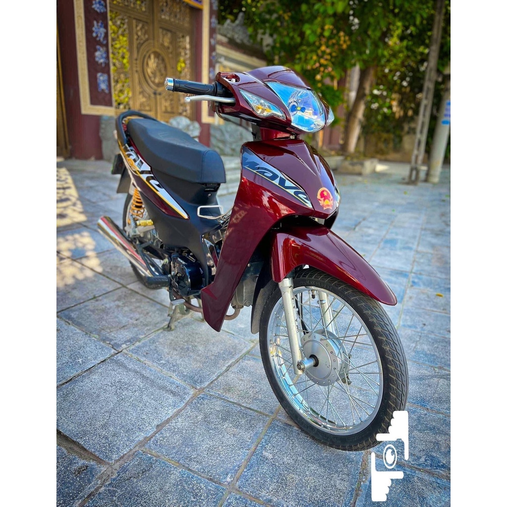 Tem Rời Wave 110cc, Tem Dán Xe 110cc 1 Mặt V11  -Ảnh Thật -#Temxemay#Decal #Wave #Wave110 #Wave110cc