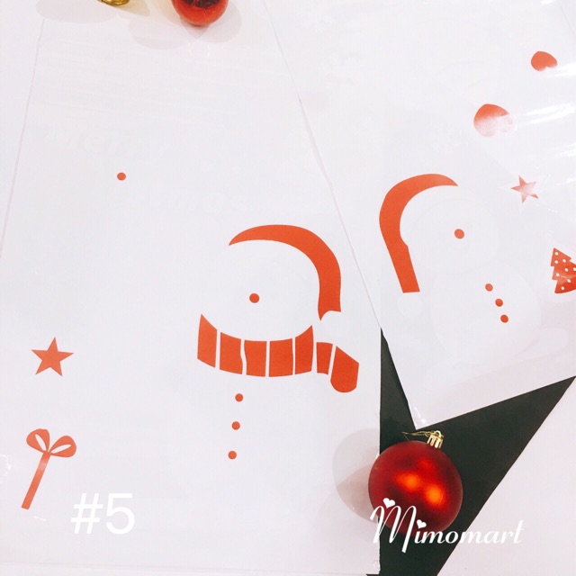 Sticker noel trang trí mùa giáng sinh
