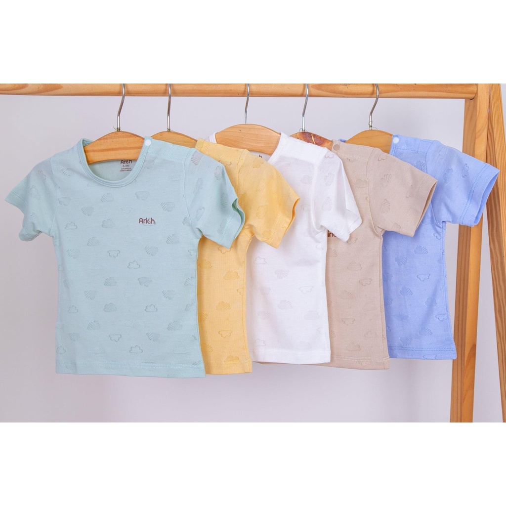Áo cộc tay Arich siêu mềm, siêu mát dành cho con mỗi ngày