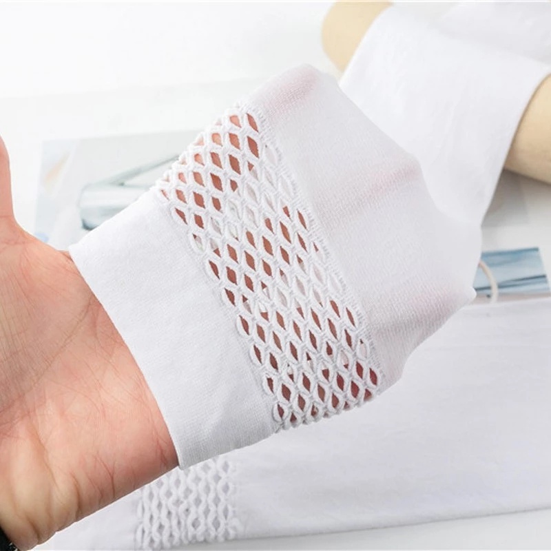 Đôi tất lưới cao qua gối dễ thương xinh xắn dành cho nữ