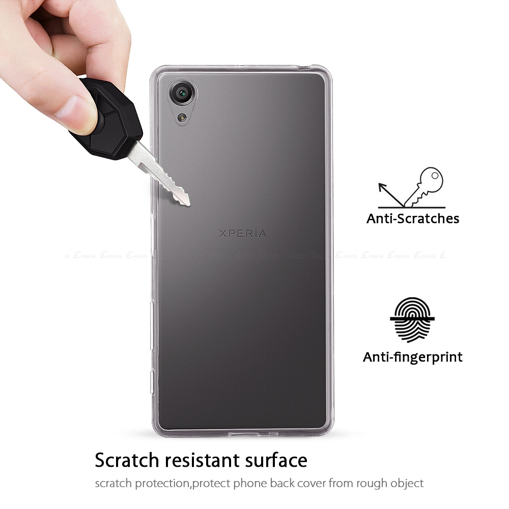 Ốp Điện Thoại Silicon TPU Mềm Trong Suốt Siêu Mỏng Cho Sony Xperia XZ3 X2 XZ1 XZ Premium X Compact XA1 Ultra Plus L4 L3 L2 L1