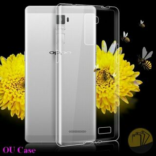 Ốp lưng Oppo R7 Plus dẻo trong+Tặng kèm cường lực Glass