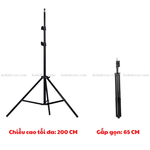 Đèn Chụp Ảnh Sản Phẩm, Bộ Đèn Softbox Studio Hỗ Trợ Quay Phim, Chụp Hình Quần Áo, Livestream, TikTok - HoHi Decor