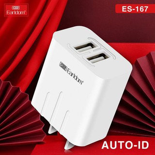 [Cao cấp] Củ Sạc nhanh Earldom ES  2 cổng usb tiện dụng Bảo Hành Trọn Đời