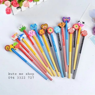 [FREESHIP 50K] Bút chì đầu gôm hình thú