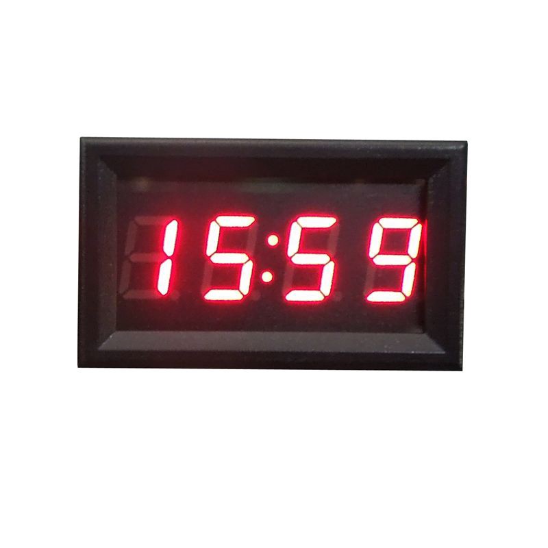 Đồng hồ LED kĩ thuật số 12V / 24V dành cho xe hơi