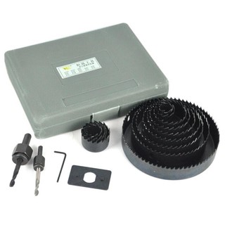Bộ Mũi Khoét Thạch Cao Và Gỗ Mềm 17 Chi Tiết