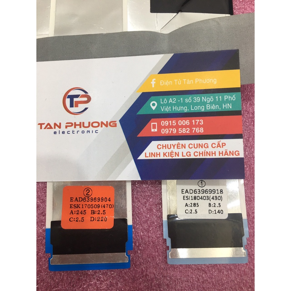 Cable,FFC cáp từ bo mạch chính lên màn hình tivi LG EAD63969907/EAD63969903