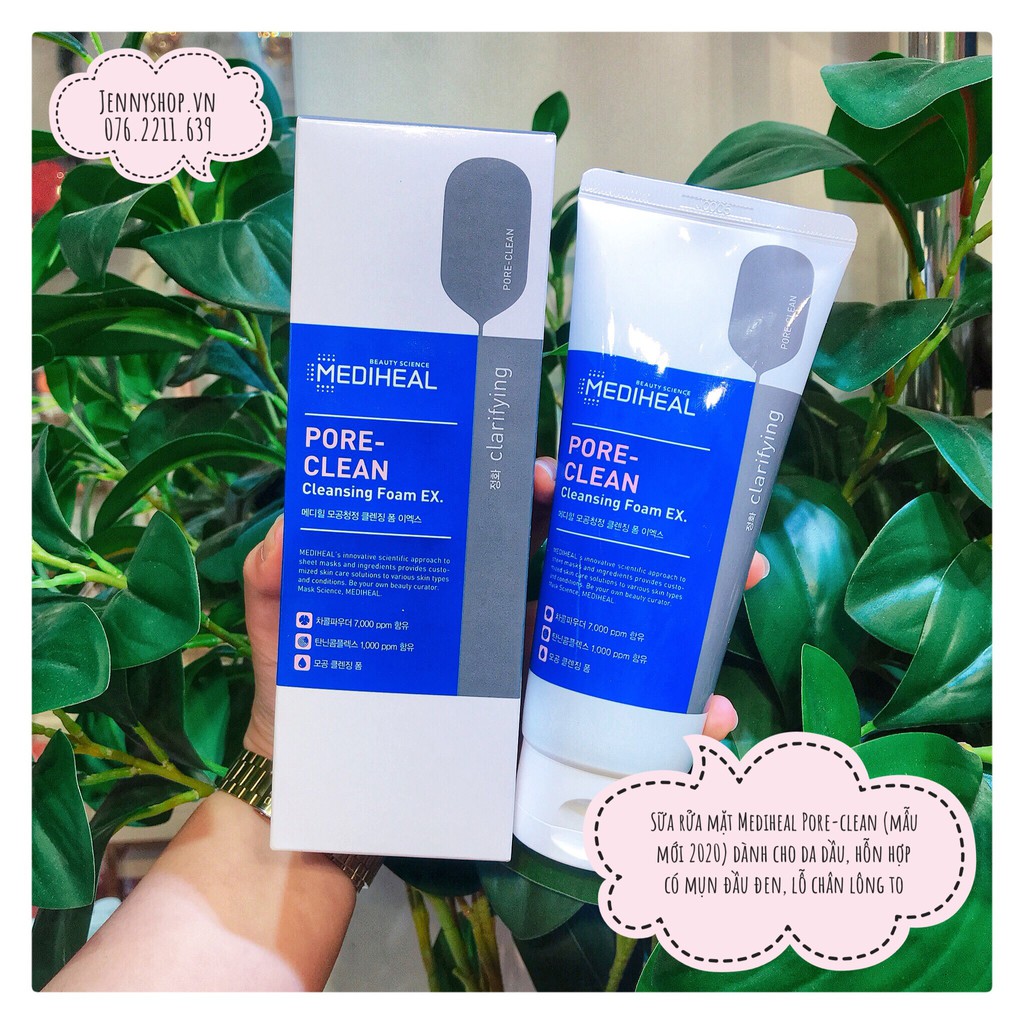 Dòng Sữa Rửa Mặt Mediheal Cleansing Foam 170ml