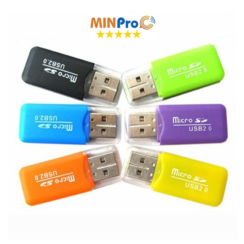 Đầu đọc thẻ nhớ MINPRO TF Micro SD đa năng tốc độ cao