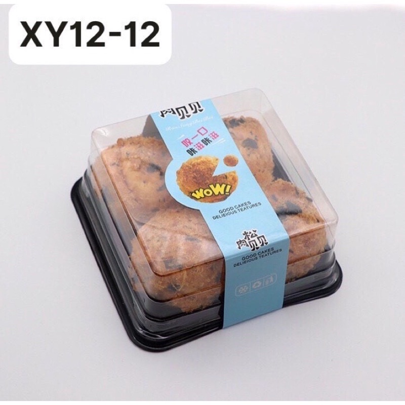 Hộp nhựa XY 12-12 đựng bánh trung thu