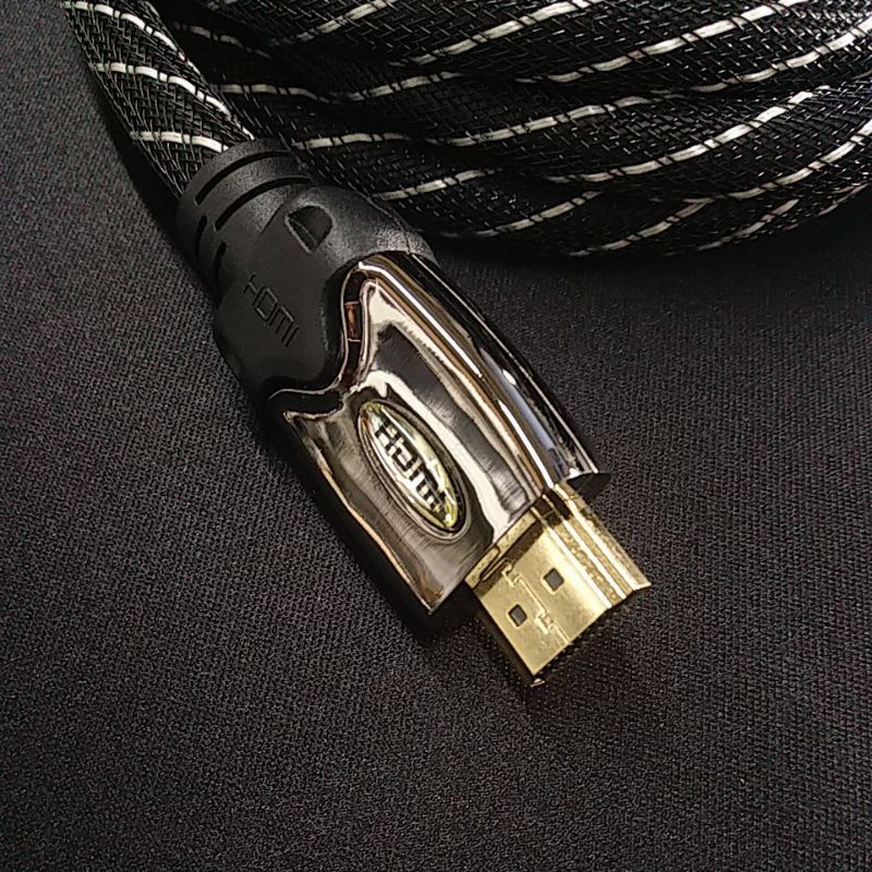 Cáp tín hiệu HDMI bọc lưới chống nhiễu 3D 4K dài 2m