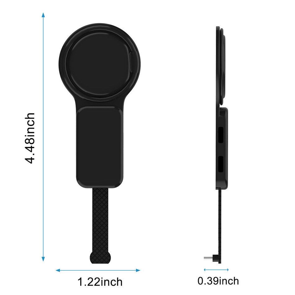 Bộ Chuyển Đổi TypeC OTG Sang Tai nghe Jack 3.5mm Hỗ Trợ Sạc Nhanh Có Giá Đỡ Nhẫn Cho Huawei Samsung Xiaomi