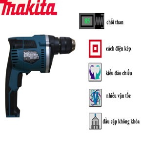 Máy khoan makita, máy khoan búa makita, máy khoan bê tông makita, máy khoan búa 16mm makita, máy khoan búa M8101b makita