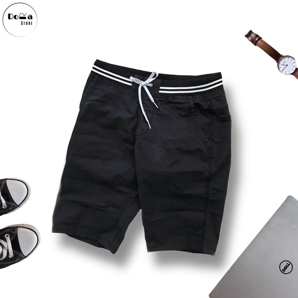 Quần short NamLưng Thun Vải Kaki Mềm Mại Co Giản Form Đẹp