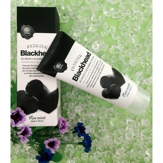 Sữa rửa mặt than hoạt tính Pủe Mind Premium Blackhead So Fresh