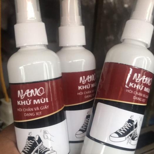 Chai xịt khử mùi giày Nano