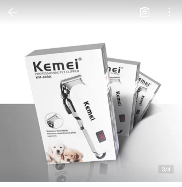 Tông đơ sạc pin KEMEI  KM-809A